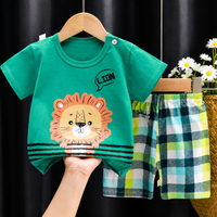 Thumbnail for Mini Fashion - Løvetrykk - Sommersett til gutter