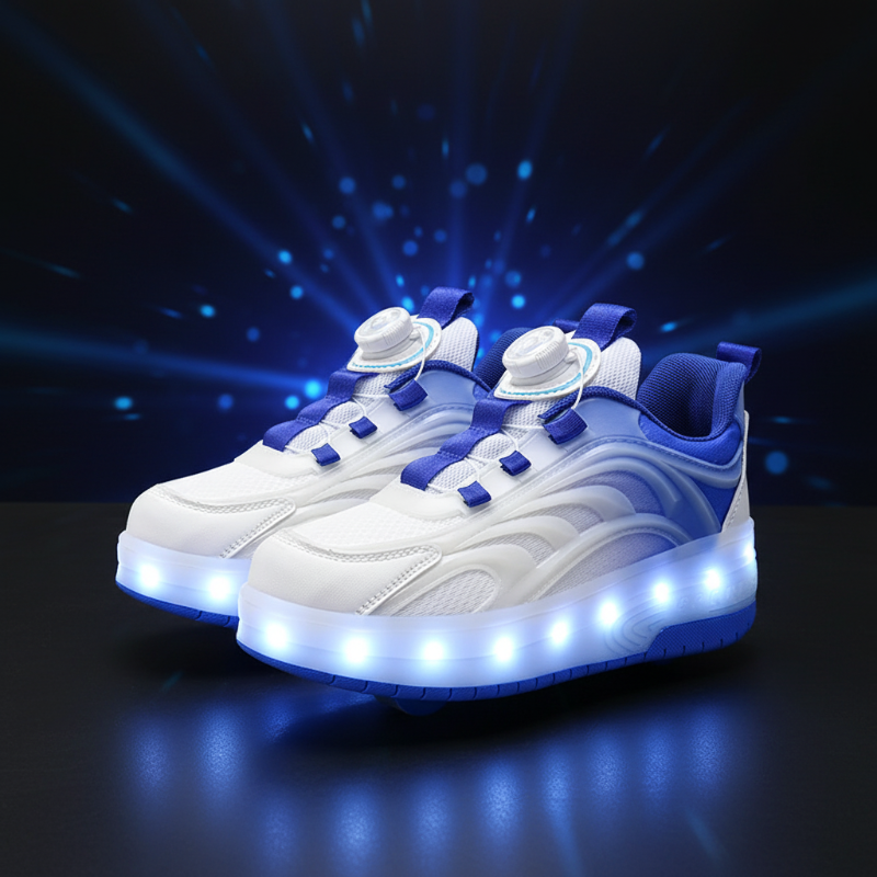 Light-Up Skate Shoes – LED & Komfortable – Selvlysende rullesko
