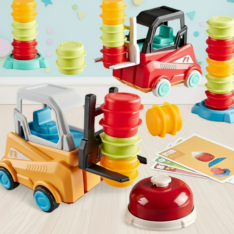 LittleBuilders – Interaktivt og trygt – Gaffeltruck-lekesett
