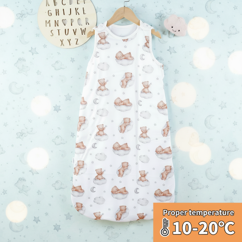 LittleDreams – Myk og pustende – Sovepose til baby uten ermer