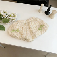 Thumbnail for LovelyBloom – Mykt og søtt – Barnebukser med volanger og sløyfe