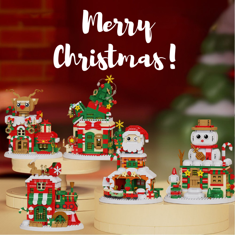 SnowieBlocks – Søt og morsom – Julebyggeklosser