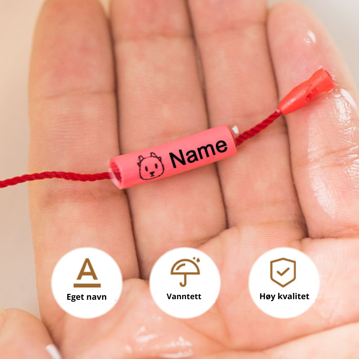 TagBuddy – Sikker og personlig – Personlig navnelapp