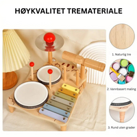 Thumbnail for Woods – Musikalsk og pedagogisk – Tre-trommesett for småbarn