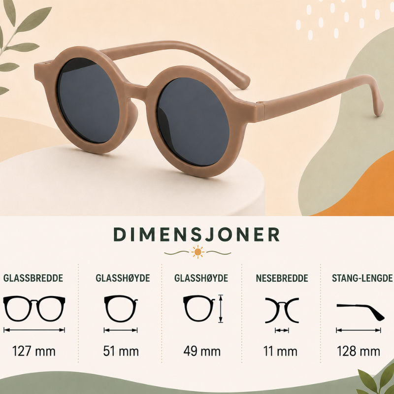 Kids Sunglasses Set – UV-beskyttelse og moro – Solbriller for barn