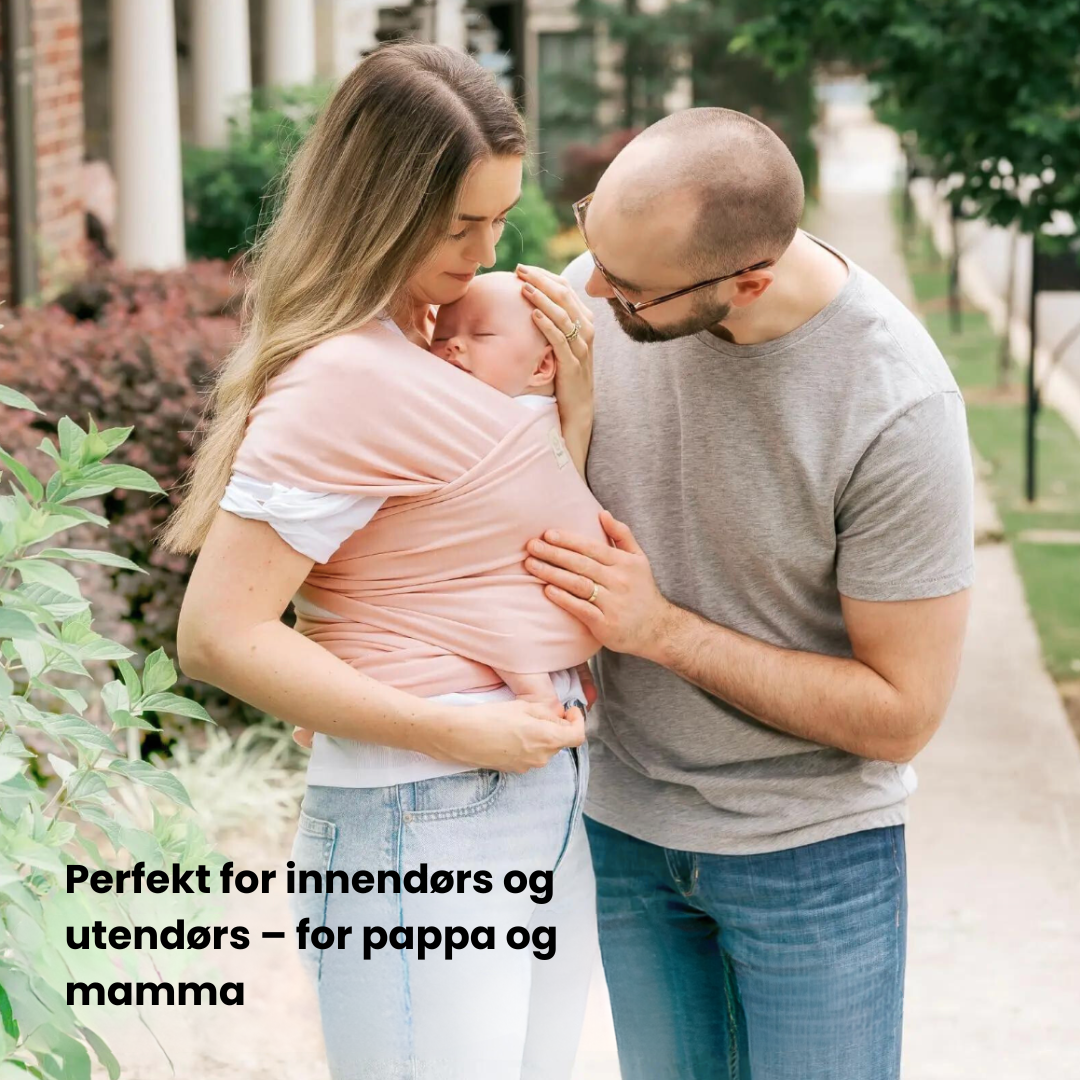 ComfortCarry – Ryggvennlig bæring – Ergonomisk baby bæresjal