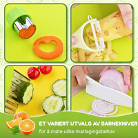 Thumbnail for Junior Chef Set - Trygg kutting - Kjøkkensett for barn