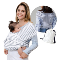 Thumbnail for SoftNest - Komfortabel, pustende og sikker – ergonomisk bæresele til babyer