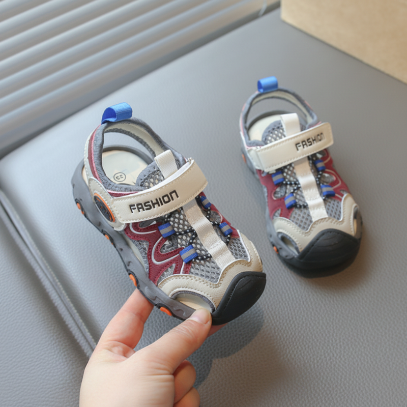 Mini Fashion™ - Pustende design – barnesandaler