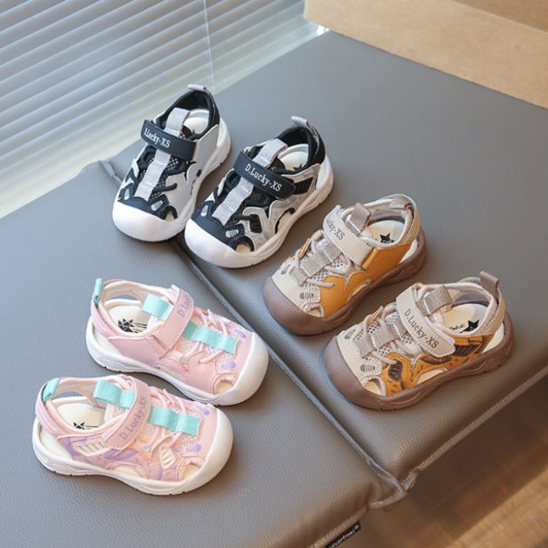Mini Fashion™ - Pustende design – barnesandaler