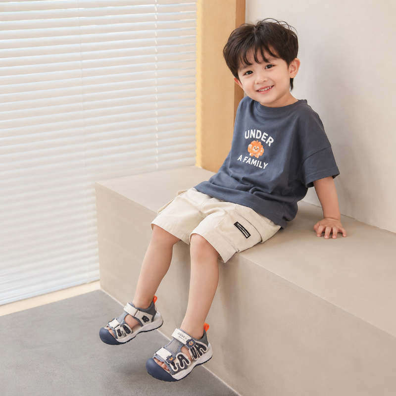Mini Fashion™ - Pustende design – barnesandaler