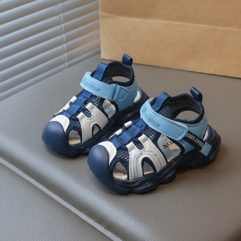 Mini Fashion™ - Pustende design – barnesandaler