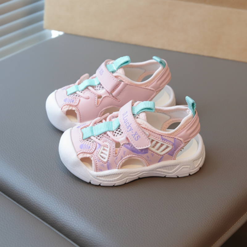 Mini Fashion™ - Pustende design – barnesandaler