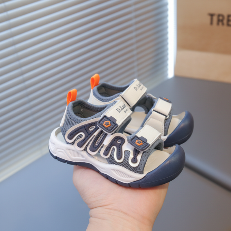 Mini Fashion™ - Pustende design – barnesandaler