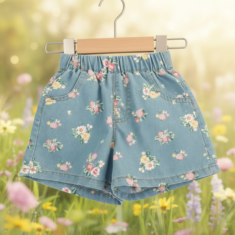 Mini Fashion - Blomstrete og søt - Sommersett