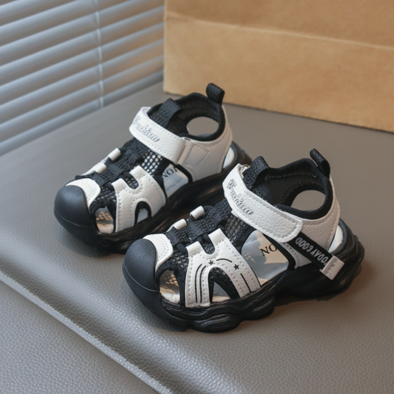 Mini Fashion™ - Pustende design – barnesandaler