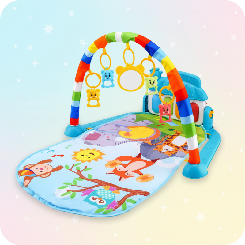 Musical Baby Play Gym – Fargerikt og lærerikt – Baby Gym-teppe