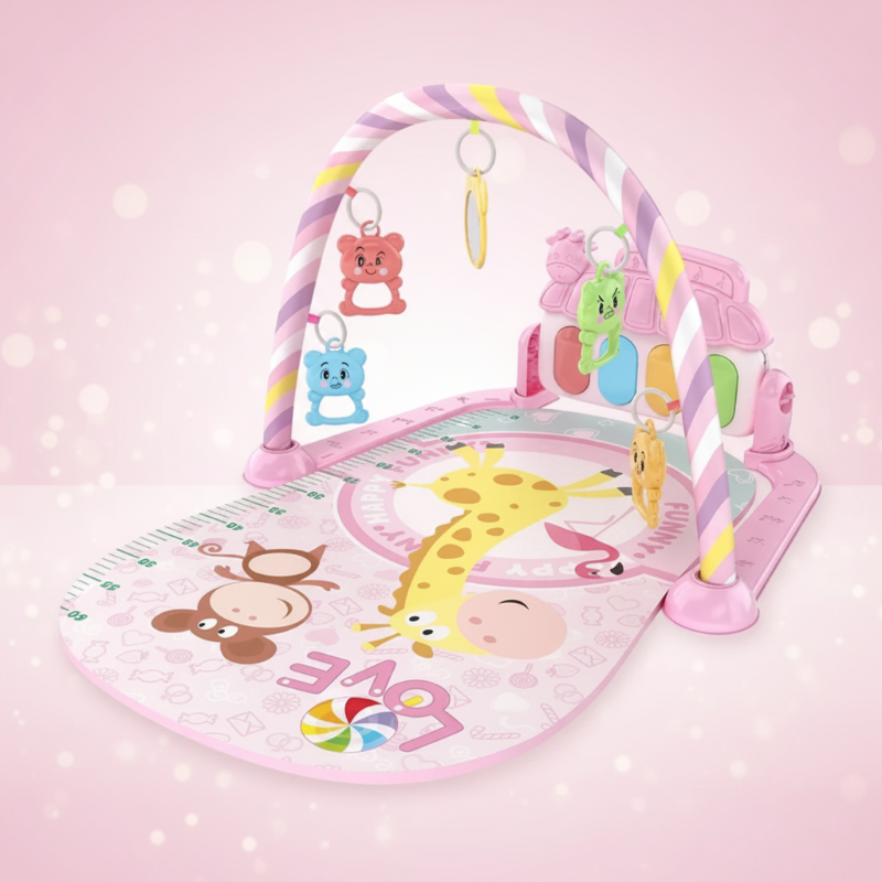 Musical Baby Play Gym – Fargerikt og lærerikt – Baby Gym-teppe