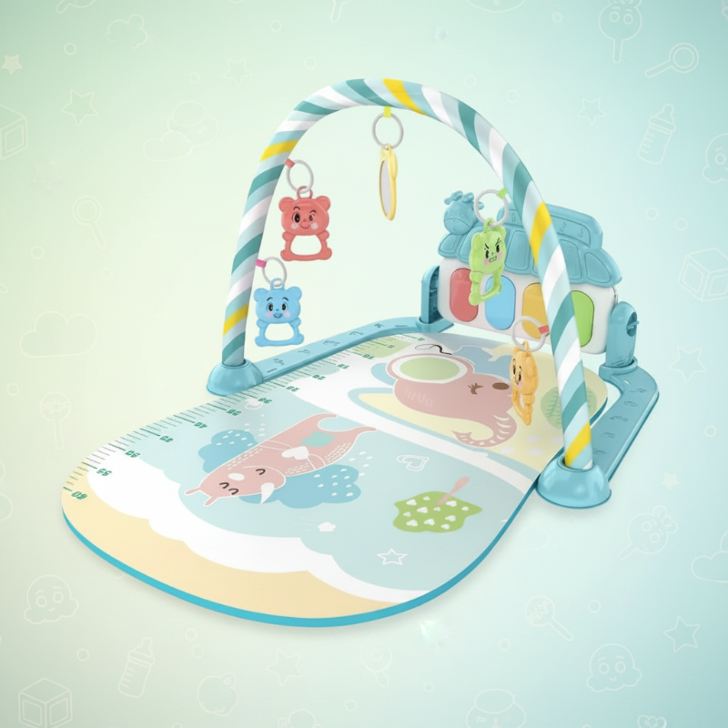 Musical Baby Play Gym – Fargerikt og lærerikt – Baby Gym-teppe