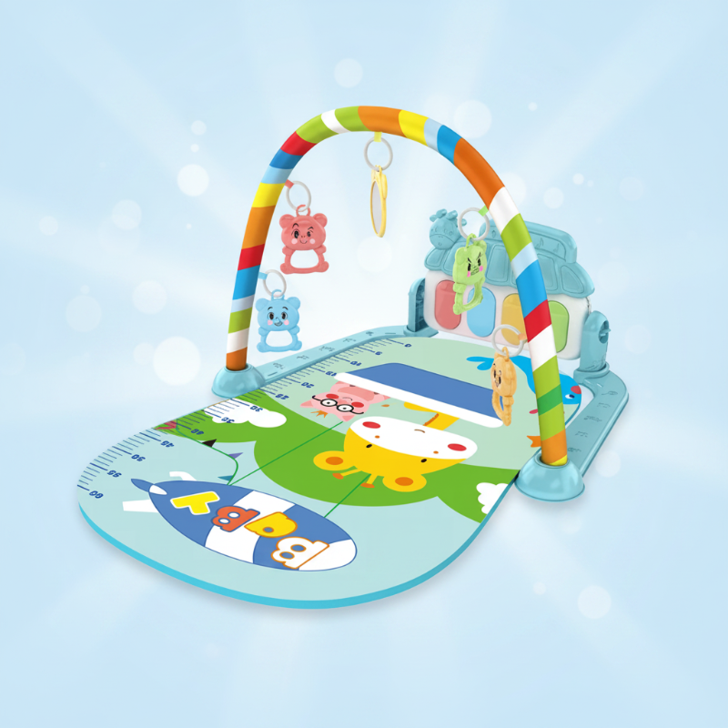 Musical Baby Play Gym – Fargerikt og lærerikt – Baby Gym-teppe