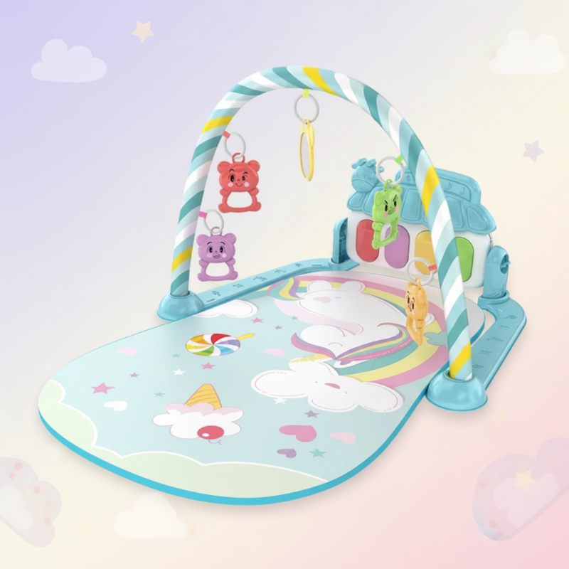 Musical Baby Play Gym – Fargerikt og lærerikt – Baby Gym-teppe