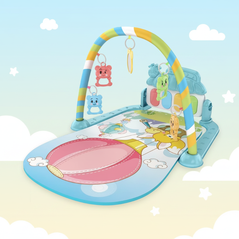 Musical Baby Play Gym – Fargerikt og lærerikt – Baby Gym-teppe