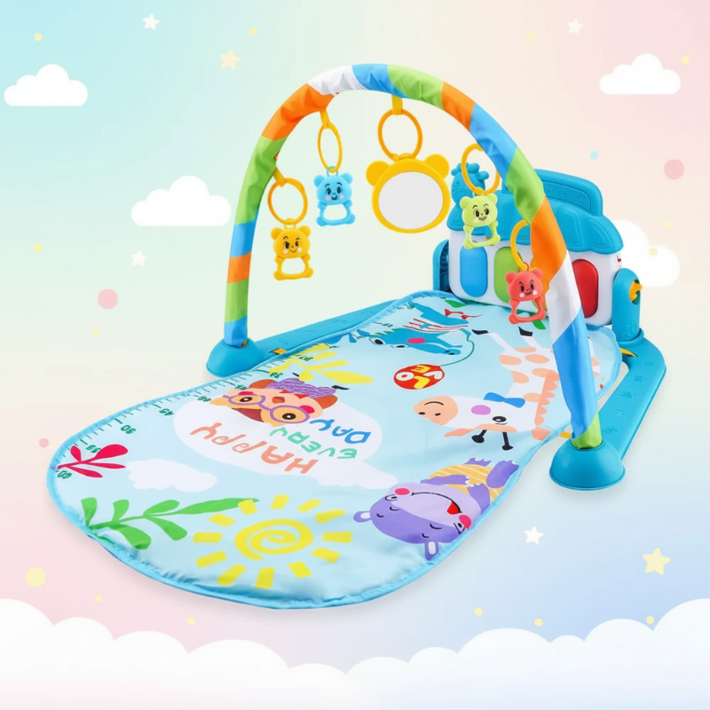 Musical Baby Play Gym – Fargerikt og lærerikt – Baby Gym-teppe