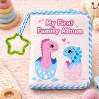 Thumbnail for Baby Photo Album – Myk & Minner – Fotobok i stoff