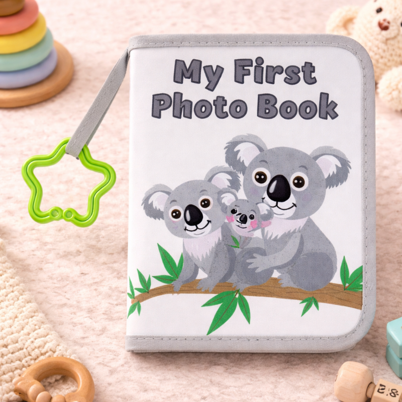 Baby Photo Album – Myk & Minner – Fotobok i stoff