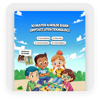 Thumbnail for Gratis e-bok – 10 skjermfrie ideer for barn