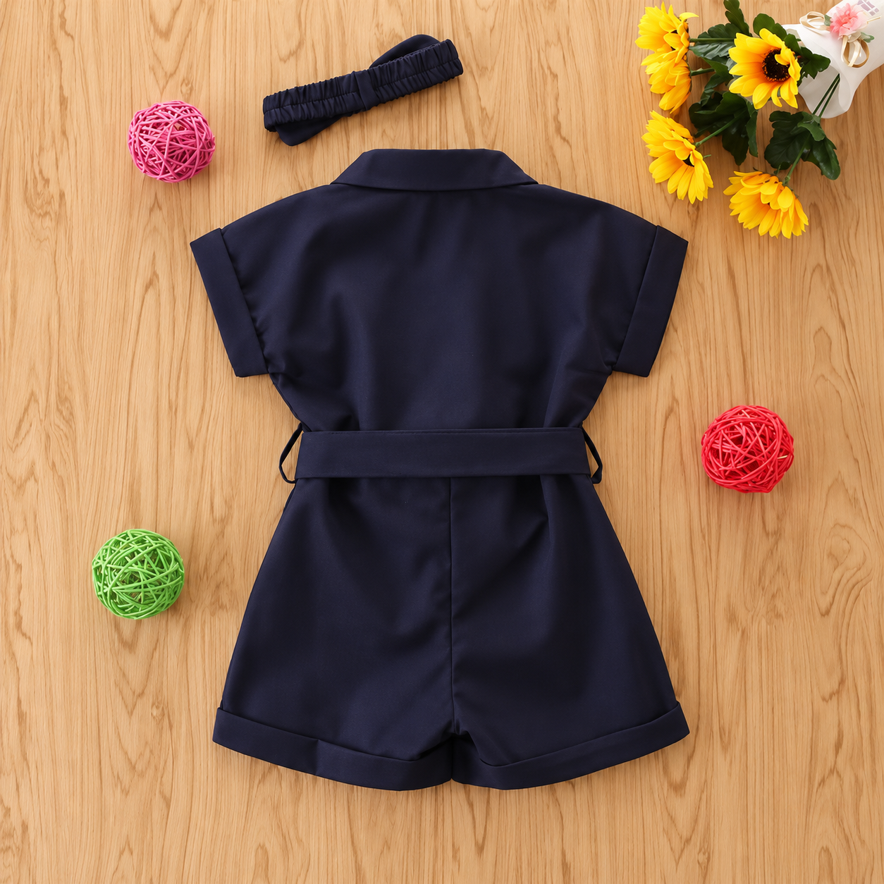 LittleLady – Elegant & Trender – Jumpsuit med sløyfe i livet