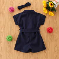 Thumbnail for LittleLady – Elegant & Trender – Jumpsuit med sløyfe i livet