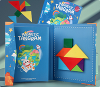 Thumbnail for Woods™ - Oppmuntre til logisk tenkning - Tangram-puslespill i tre