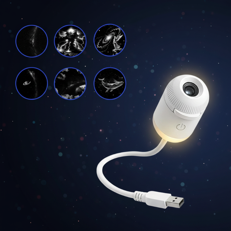 NightSky – Dimmbar og magisk på soverommet – LED Galaxy-lampe