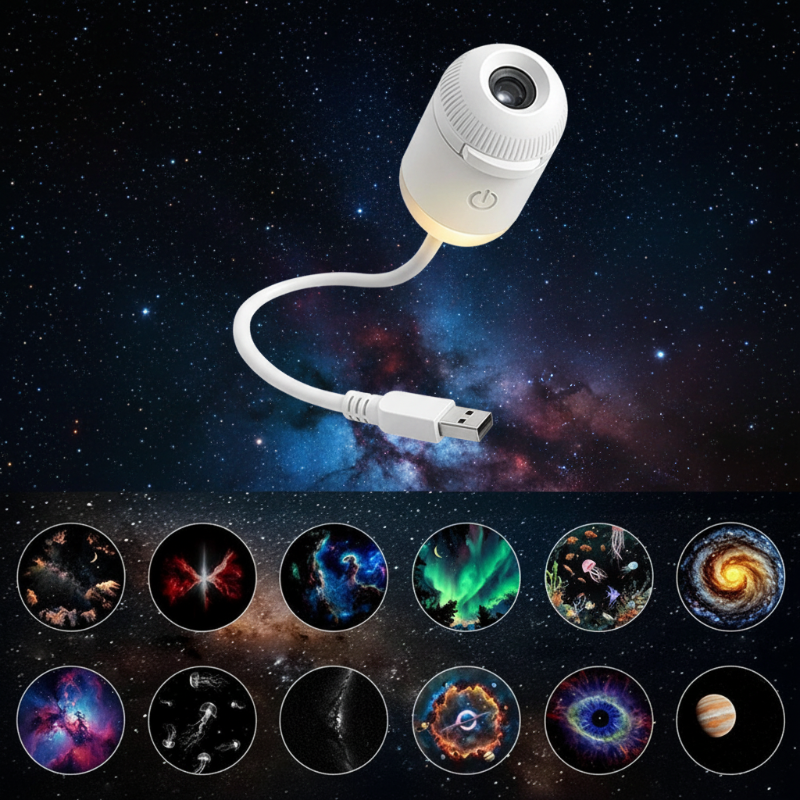 NightSky – Dimmbar og magisk på soverommet – LED Galaxy-lampe