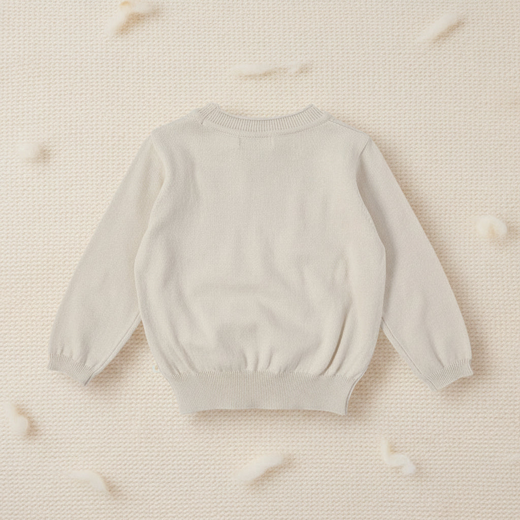 Thin Cotton Pullover – Lys & Komfort – Strikket barnegenser