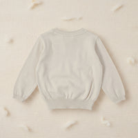 Thumbnail for Thin Cotton Pullover – Lys & Komfort – Strikket barnegenser