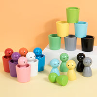 Thumbnail for Fargekanal – Læring og oppdagelse – Montessori-fargesorteringsspill i tre