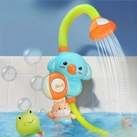 Thumbnail for Elephant Shower Set™ – Plaskende moro i badekaret - dusjhode for badekar