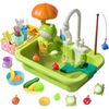 Children Kitchen – Vannmoro og læring – 2-i-1 lekevask