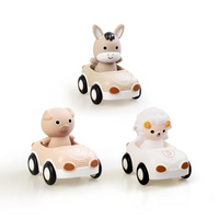 Thumbnail for AnimalRide – Lekent og søtt – Dyrebiler i silikon (3 stk.)