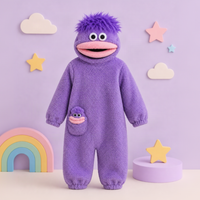 Thumbnail for LittleMonster – Komfortabel og søt – barnedrakt med morsomt monstermotiv