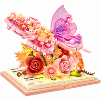 Thumbnail for BloomBook – Romantisk og kreativt – 3D-blomsterbok med roser og sommerfugler