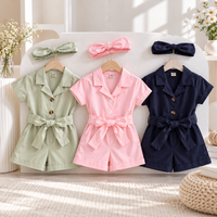 Thumbnail for LittleLady – Elegant & Trender – Jumpsuit med sløyfe i livet