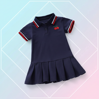 Thumbnail for PetitJoy – Komfortabel og stilig – Polokjole med kirsebærmønster