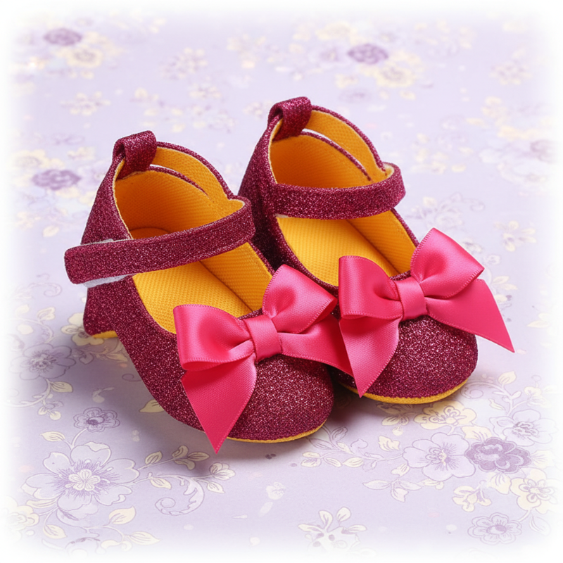 Princess First Heels – Søte og komfortable – babysko til jenter