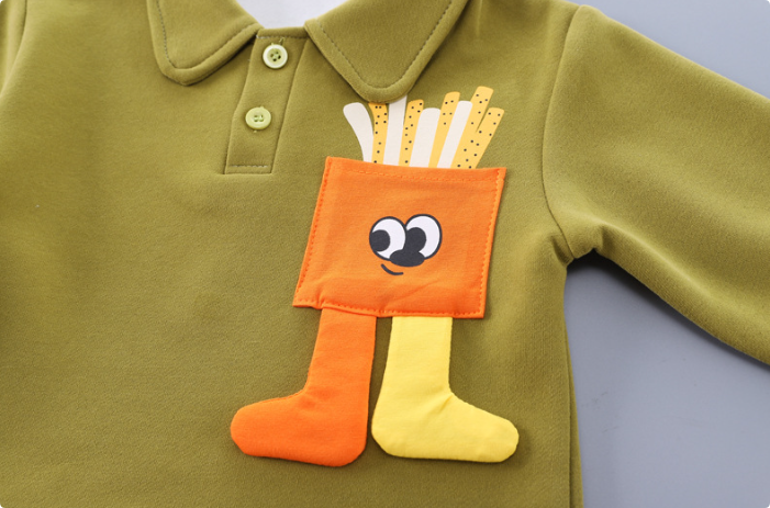 Mini Fashion™ - Todelt antrekk - Morsomt motiv