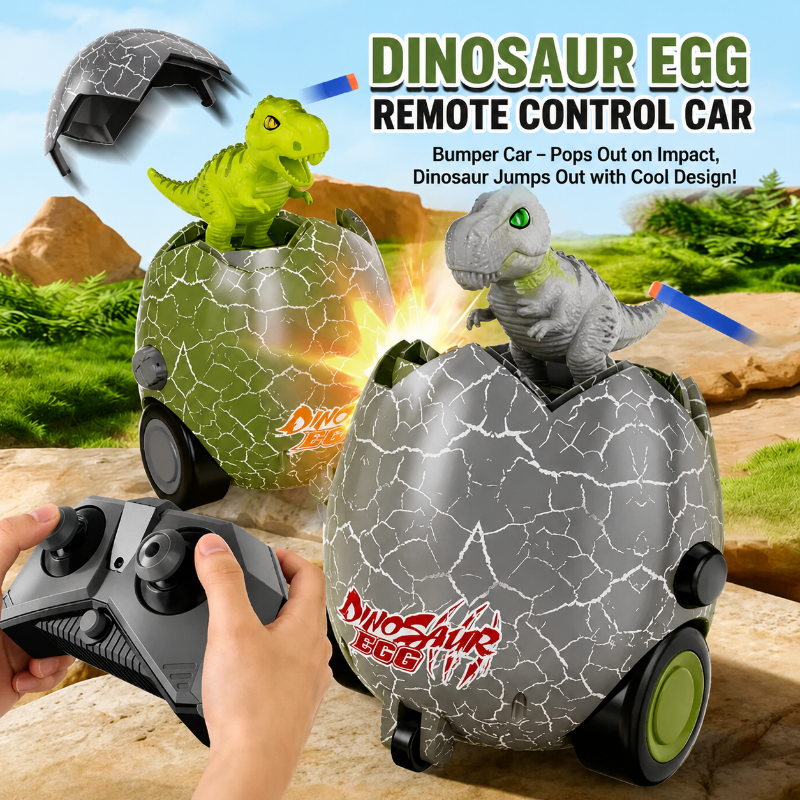 RoarPlay – Spennende og interaktivt – RC-dinosauregg