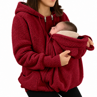 Thumbnail for MamaNest – Varm og praktisk – 2-i-1-bærejakke for mamma og baby