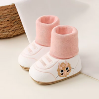 Thumbnail for LittleCloud – Koselig og praktisk – varme babysko med høye sokker